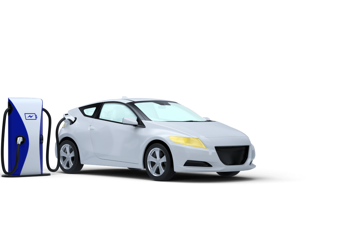 Electric vehicle car render